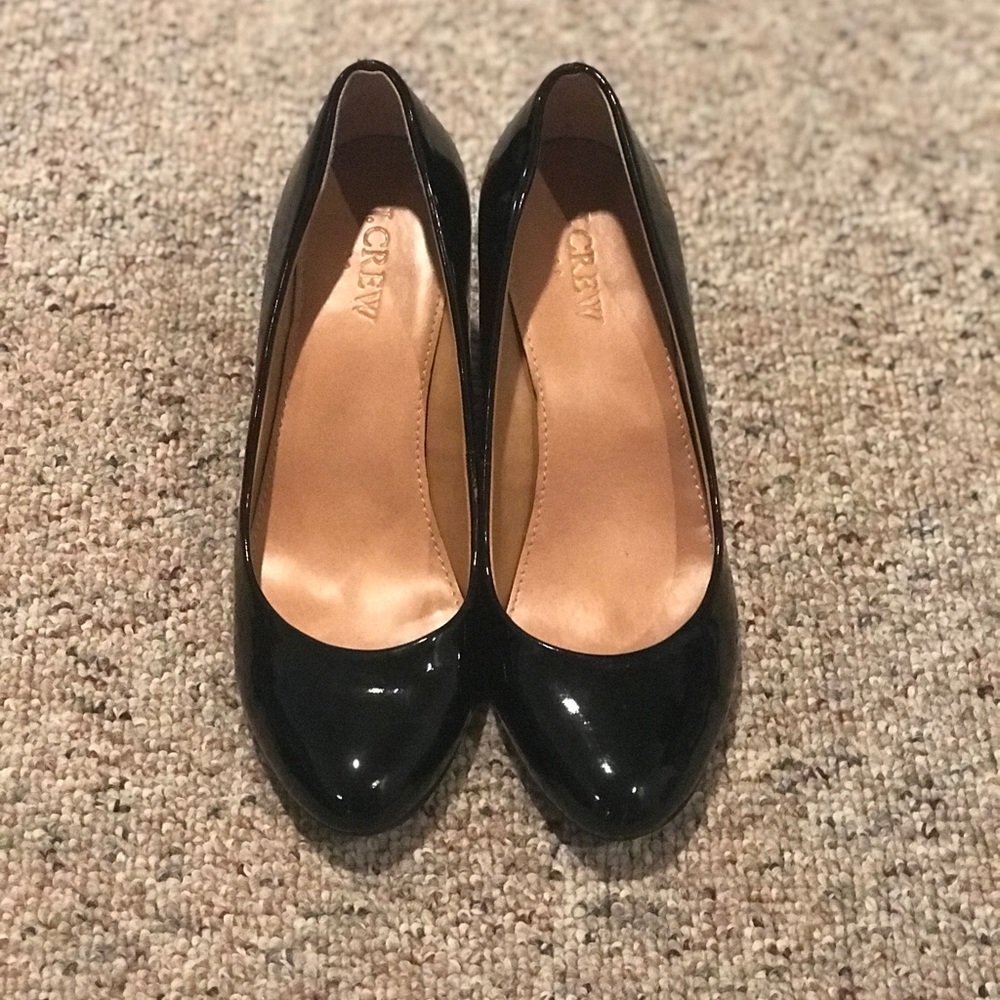 Black Jcrew wedges